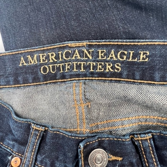 American Eagle Slim Straight Leg Jeans Size 30 x 34 Men’s - Picture 2 of 5